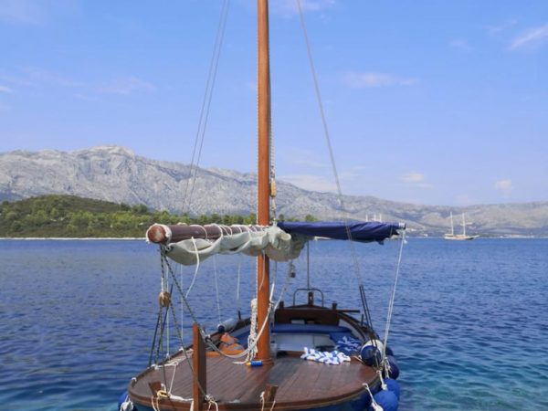traditional dalmatian boat